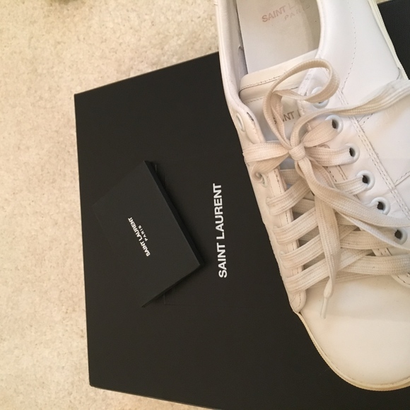 YSL New Court Classic platform sneakers - Picture 4 of 6
